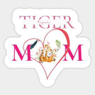 Tiger Mom | Big Love Sticker